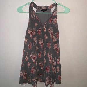 Floral tank top